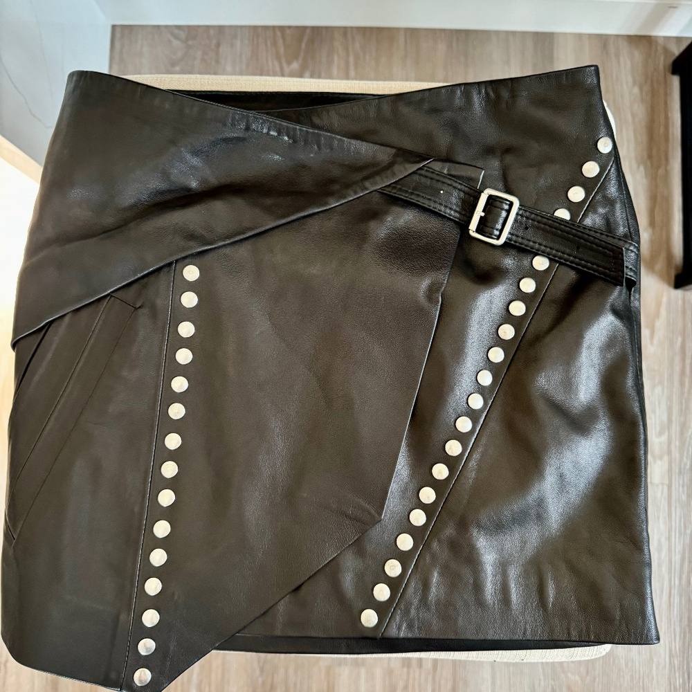 Leather Skirt